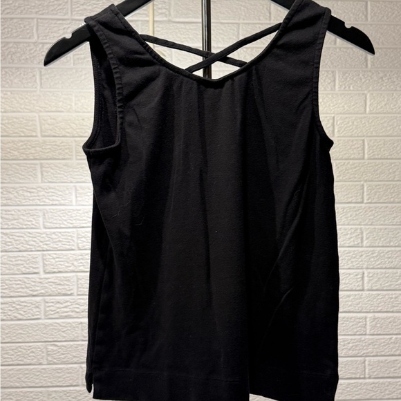 Chico's Black Backless Sleeveless Tank Top - Picture 2 of 3